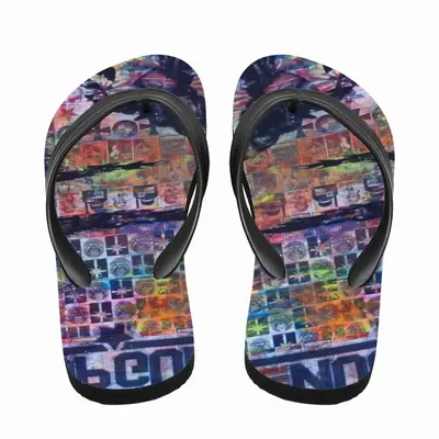 Men Top Gun E=Mc2 Flip Flop Slippers