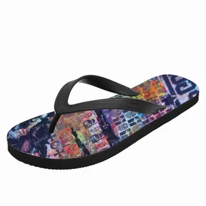 Men Top Gun E=Mc2 Flip Flop Slippers