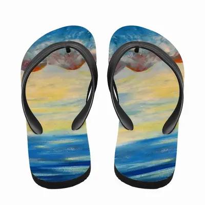 Men Landscape Landscape Flip Flop Slippers