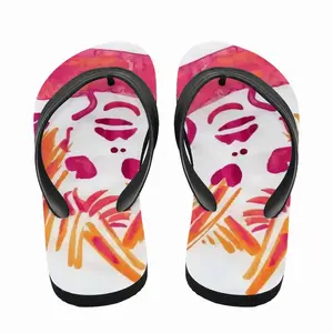 Men Miz Really Garish Flip Flop Slippers