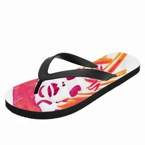 Men Miz Really Garish Flip Flop Slippers