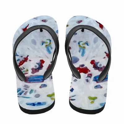 Men Coloured Leftovers Flip Flop Slippers