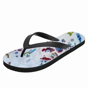 Men Coloured Leftovers Flip Flop Slippers