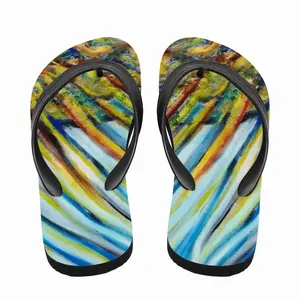 Men Colour Of Flames Flip Flop Slippers