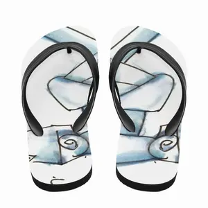 Men Fragen Questions Flip Flop Slippers