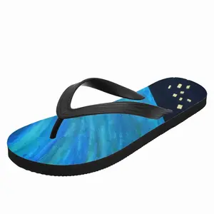 Men Red Ball Flip Flop Slippers