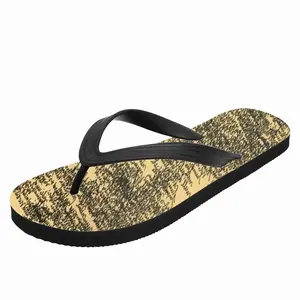 Men Words Of Numbers Flip Flop Slippers