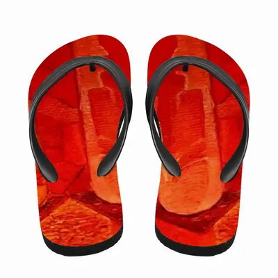 Men Princess Fox Fragment D Flip Flop Slippers