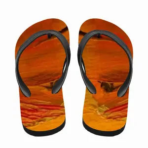 Men Princess Fox Fragment S Flip Flop Slippers