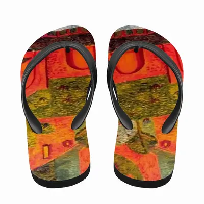 Men Princess Fox Fragment G Flip Flop Slippers