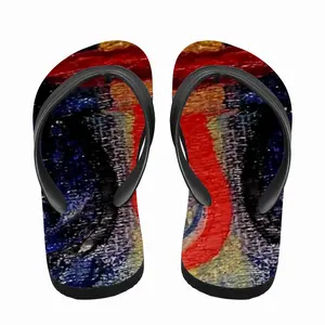 Men Mountain Ash Fragment U Flip Flop Slippers