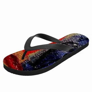 Men Mountain Ash Fragment U Flip Flop Slippers