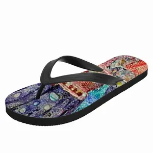 Men Mountain Ash Fragment O Flip Flop Slippers