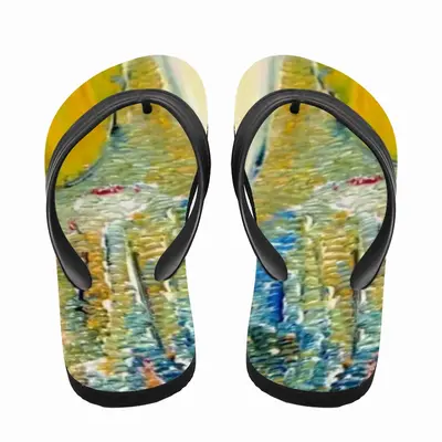 Men Kenya Fragment Flip Flop Slippers