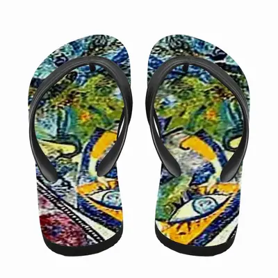 Men Berenice Fragment Q Flip Flop Slippers