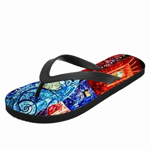 Men Ab9 Fragment Flip Flop Slippers