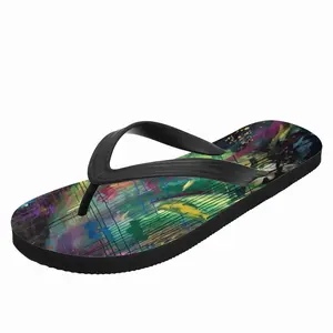 Men Tropical Rainforest Flip Flop Slippers