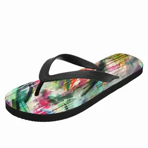 Men Orchids Flip Flop Slippers