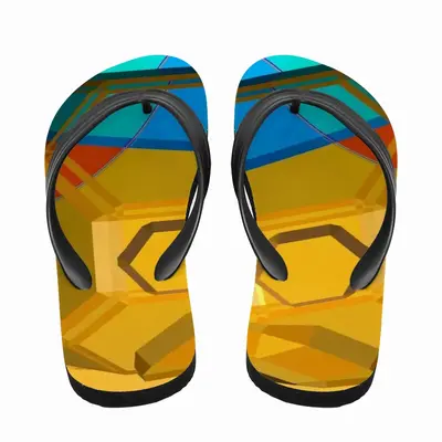 Men Yellow Submarine Flip Flop Slippers