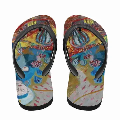 Men Sky Garden Flip Flop Slippers