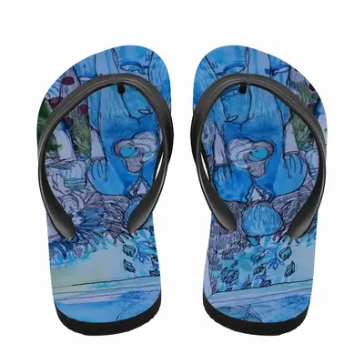 Men Way To Another World Flip Flop Slippers