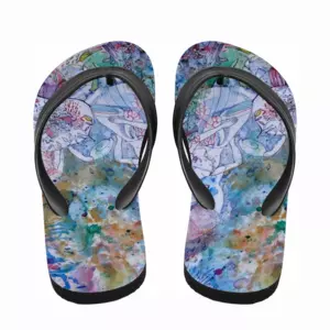 Men Dance With Cancer Flip Flop Slippers