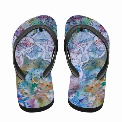 Men Dance With Cancer Flip Flop Slippers