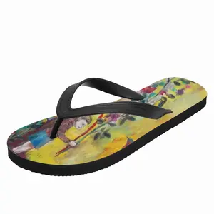 Men Angel Of Forest Flip Flop Slippers