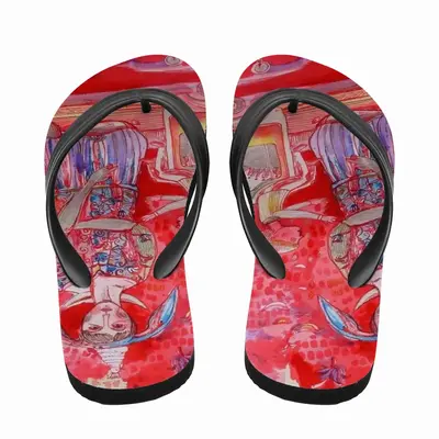 Men The Game - Drawing Flip Flop Slippers