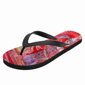 Men The Game - Drawing Flip Flop Slippers