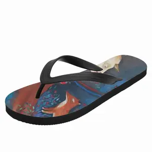 Men Confrontation Flip Flop Slippers