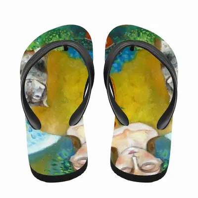 Men Somebody Loves You Flip Flop Slippers