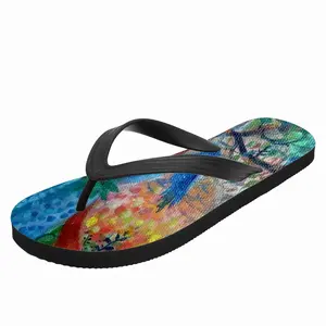 Men The Fox Flip Flop Slippers