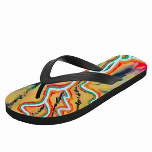 Men The Lighting Bolt Flip Flop Slippers