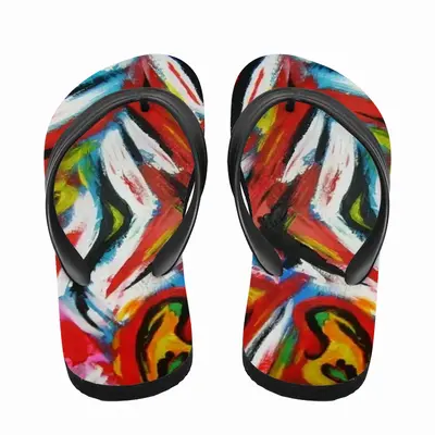 Men Cheerful Mystery Flip Flop Slippers