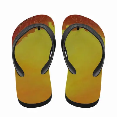 Men Sunset In Istanbul Flip Flop Slippers