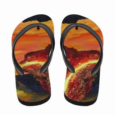 Men The Volcano Flip Flop Slippers