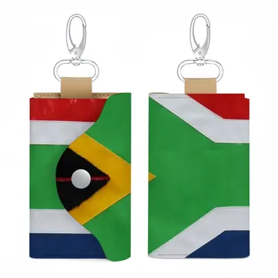 Pubic Flag South Africa Leather Key Bag