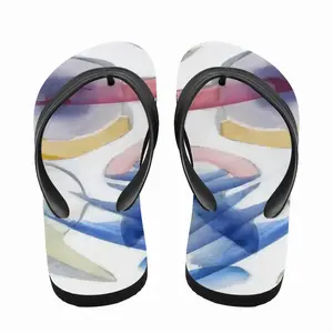 Men Round Flip Flop Slippers