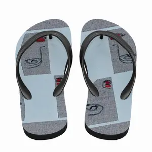 Men Untitled D Flip Flop Slippers