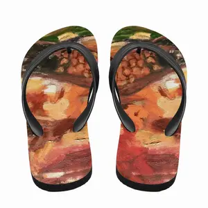 Men Face Storm Flip Flop Slippers