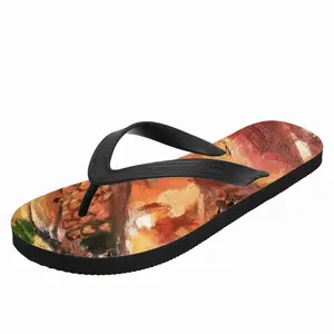 Men Face Storm Flip Flop Slippers