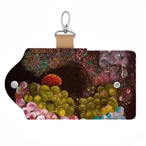 Look After Your Cells Leather Key Bag