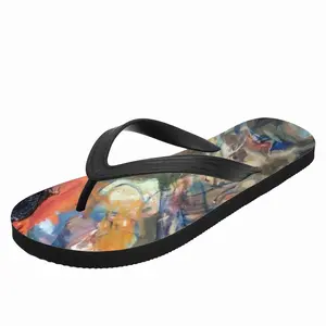 Men At Applebee’S Or Olive Garden Flip Flop Slippers