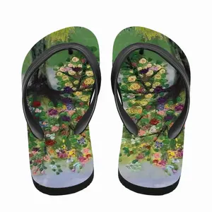 Men First To Bloom Flip Flop Slippers