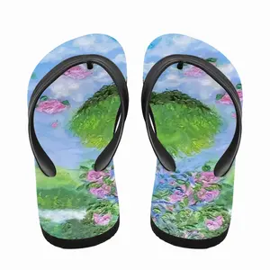 Men Floating Down The River On A Sunny Afternoon Flip Flop Slippers