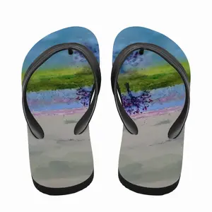 Men Reflections Flip Flop Slippers