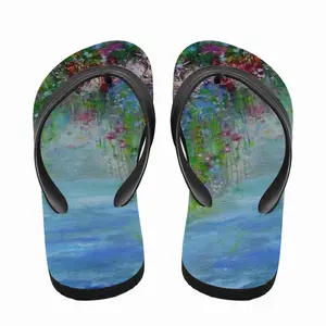 Men Butterflies Flip Flop Slippers