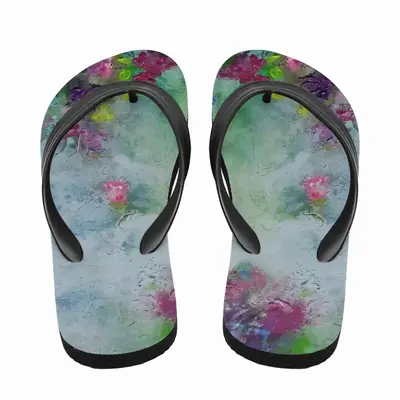 Men Love Violet Colors Flip Flop Slippers