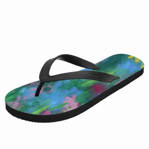 Men English Garden Flip Flop Slippers